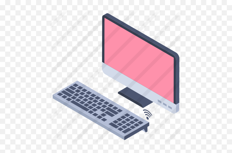 Desktop Computer - Office Equipment Png,Free Computer Desktop Icon