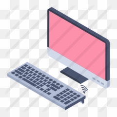Desktop Computer - Office Equipment png
