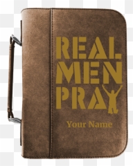 Real Men Pray Bible Covers For - Solid png