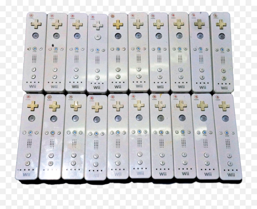 20 X Faulty Genuine Nintendo Wii Controllers Remote No - Solid Png,Wiimote Icon