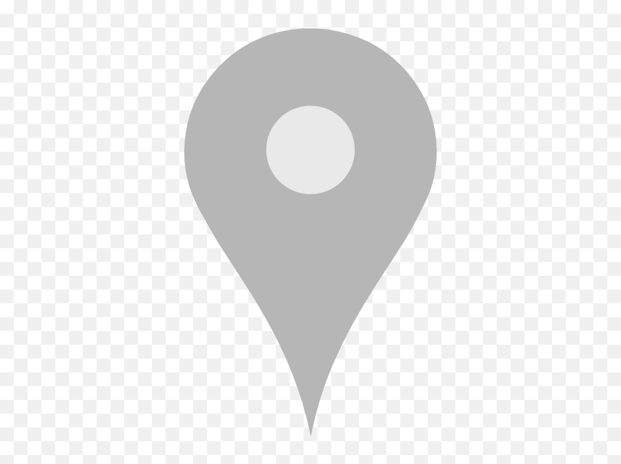 Download Location Pointer - Google Maps Marker Grey Full Transparent Background Location Clipart Png,Map Marker Icon Download
