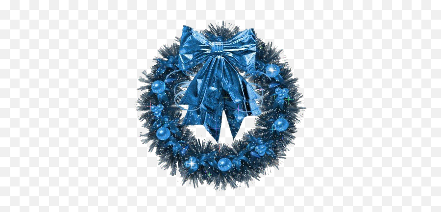Adventi Koszorúk Christmas Wreath Sticker - Adventi Koszorúk Transparent Blue Christmas Wreath Png,Christmas Wreath Icon