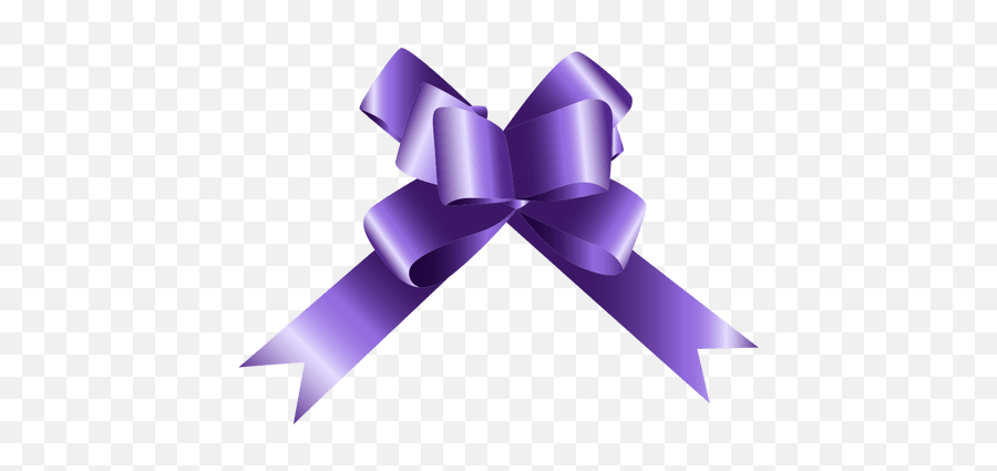 Transparent Png Svg Vector File - Purple Gift Bow Png,Purple Ribbon Png