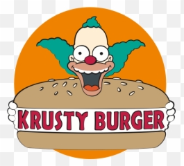 Krusty Burger Restaurant Universal Studios Florida - Happy png