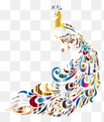 Computer Icons Peafowl Feather Transparent Background - Peacock Images No png