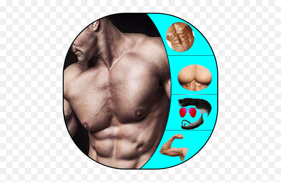 Men Six Pack Abs And Suit Photo Editor Apk 10 - Download For Adult Png,Laso Icon