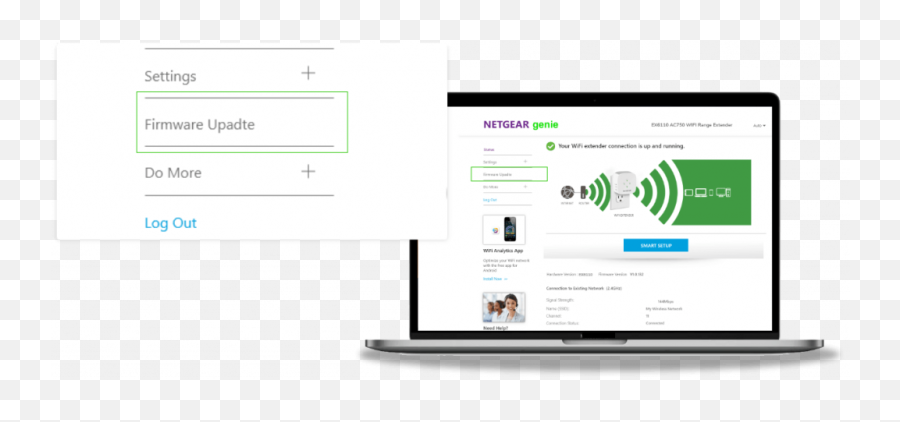 Netgear Ex6100 Extender Setup Reset Firmware Update Png Wps Icon