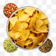 Nachos Clipart Chip Guac - Cafe Rio Chips And Queso Png,Guacamole Png