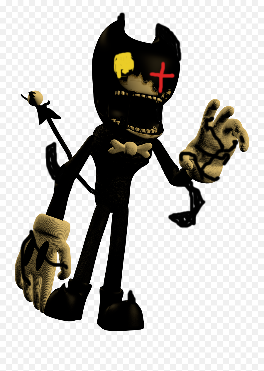 Yellow Eye Creepy Creature Called - Bendy And The Ink Machine Characters Png,Creepy Eye Png