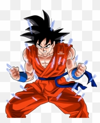 Is There Anyone In Anime Universe That Can Currently Go - Goku With No Background png