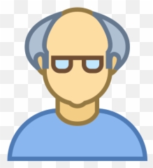 Person Old Male Skin Type 3 Icon Office Style - Admin Icon png