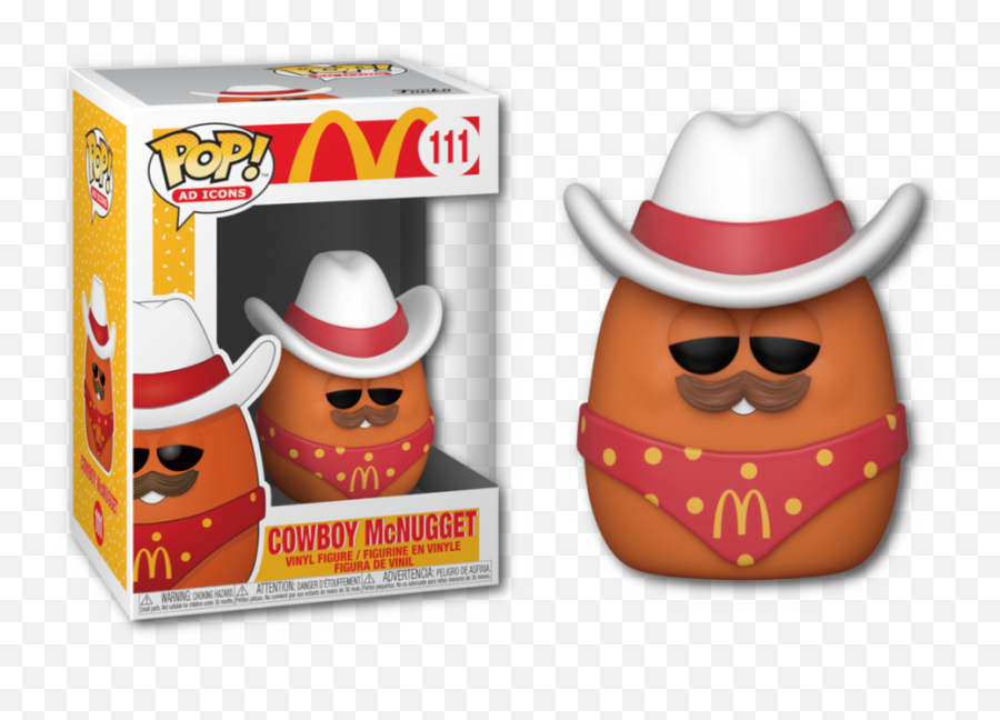 Funko Pop - 111 Ad Icons Mcdonalds Cowboy Mcnugget Vinyl Figure Mcdonalds Funko Pops Png,Cowboys Icon