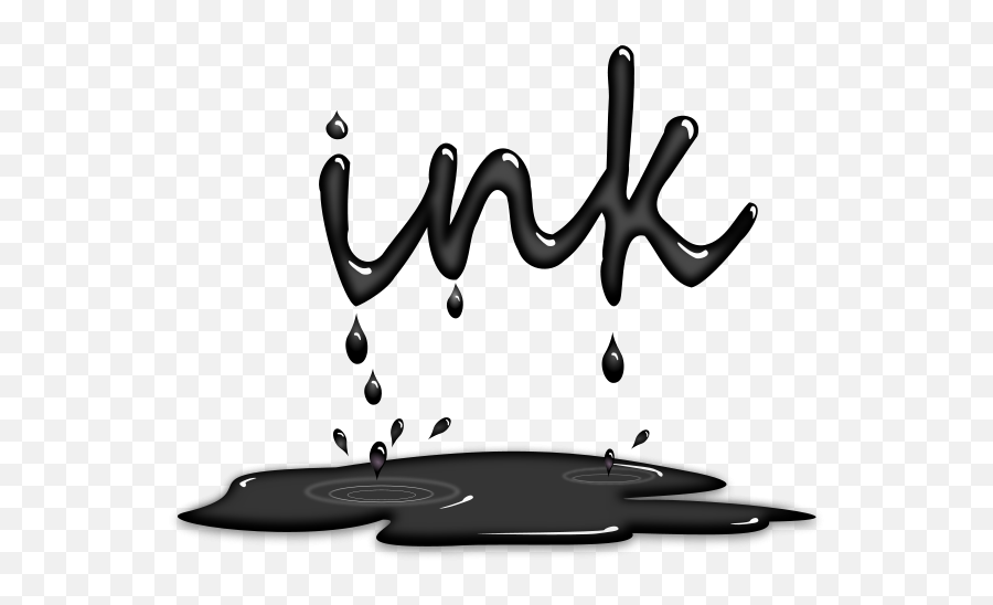 Download Ink Drip Png Images 600 X - Paint Dripping Into Dripping Puddle,Dripping Paint Png