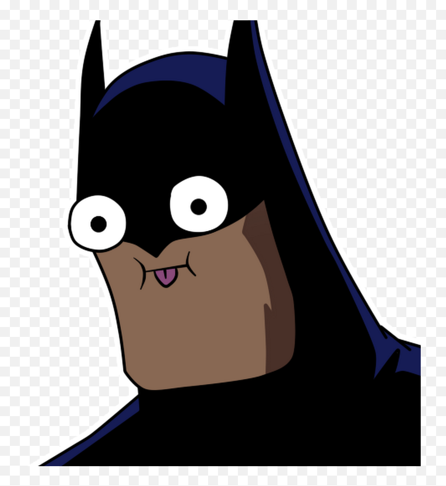 Derpy Batman - Derp Batman Png,Batman Face Png - free transparent png  images 