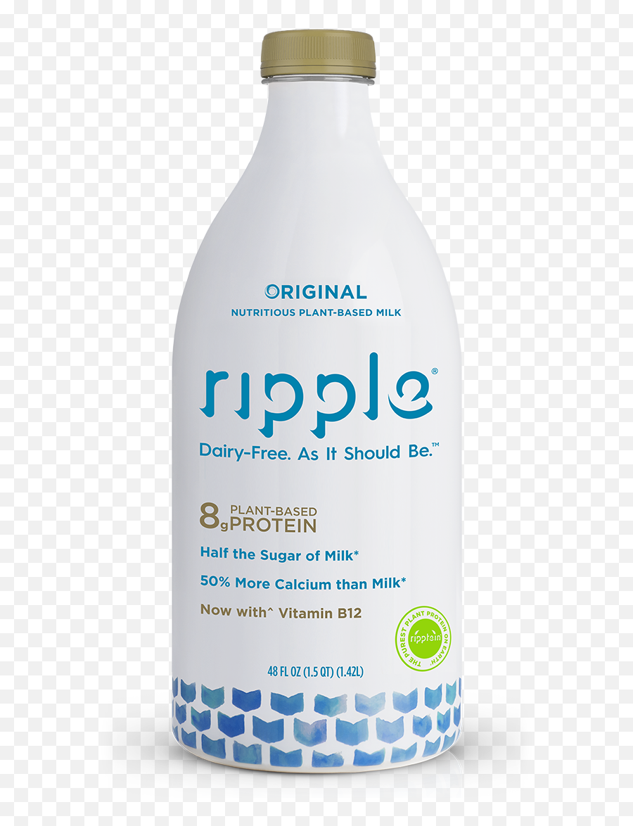 Ripple Foods Nutritious Pea Milk - Ripple Original Milk Png,Ripples Png