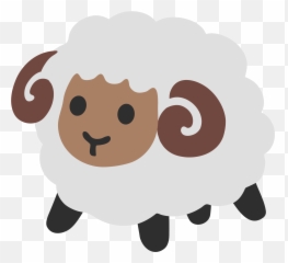 Fileemoji U1f40fsvg - Wikimedia Commons Sheep Emoji Png,Sheep Png