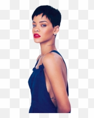 Rihanna Png - Rihanna Short Hair Sexy,Rihanna Png