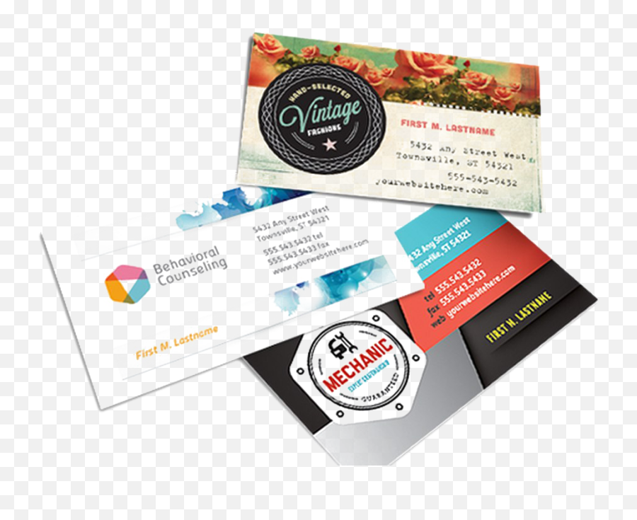 Business Cards Graphic Design Png - Calling Card Sample Png,Business Cards Png