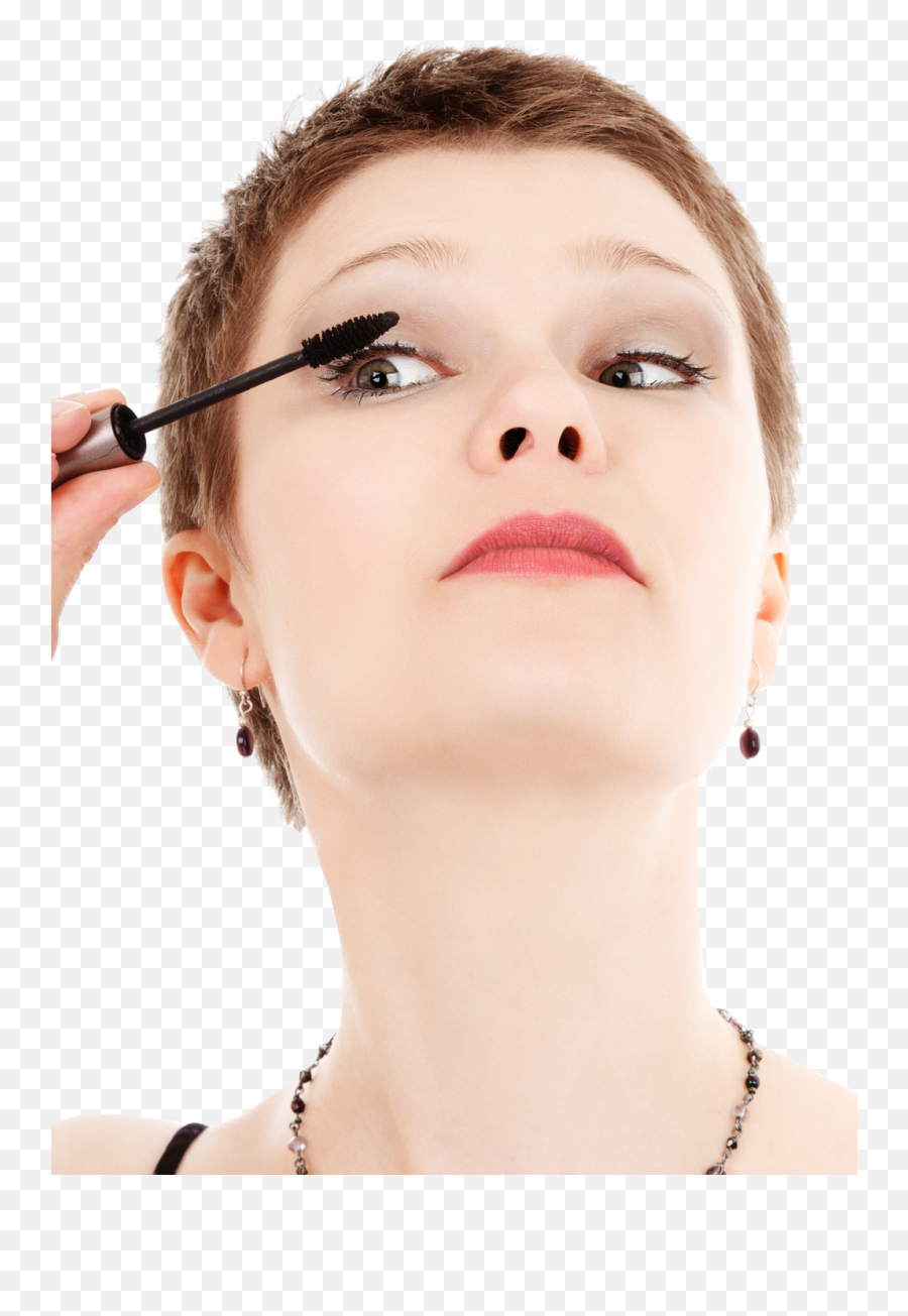 Girl Doing Makeup Png Image - Girl Make Up Png,Makeup Png