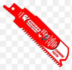 Diablo Carbide Thick Metal Cutting Reciprocating Saw Blades 3pk - Annex Tools Png,Diablo Png