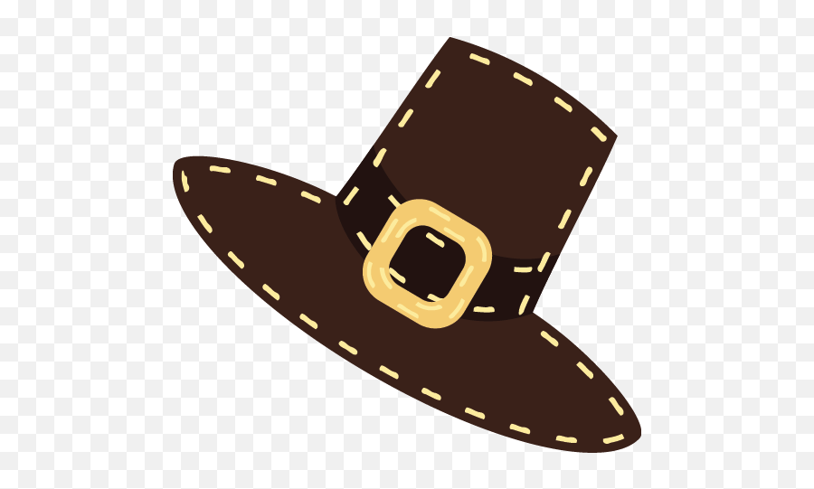Happy Thanksgiving Only Play - Clip Art Png,Pilgrim Hat Png