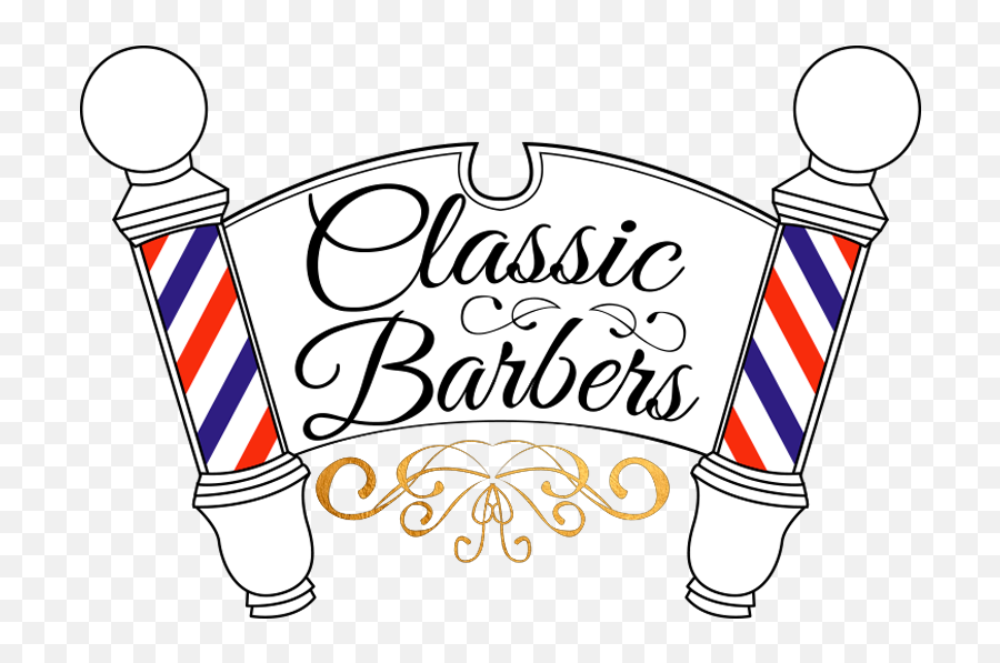 Old School Barbershop Specialized In Traditional Haircuts - Classic Barber Shop Logo Png,Barber Razor Png