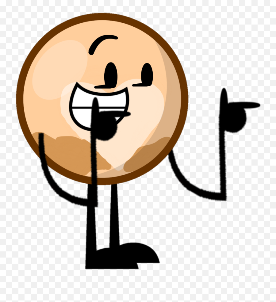 Download Hd Jupiter Clipart Pluto Planet - Bfdi Pluto Bfdi Pluto Png,Pluto Png