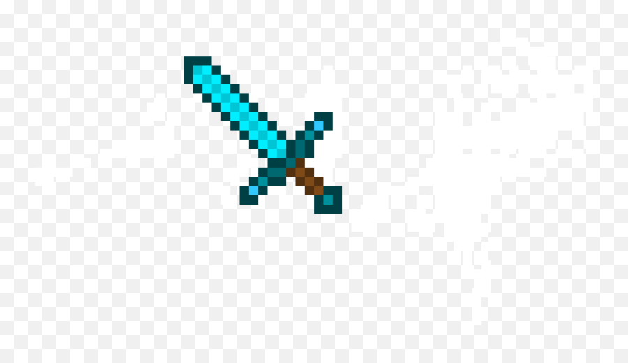 Diamond Sword Minecraft Pixel Art Maker - Graphic Design Png,Minecraft Diamond Sword Png
