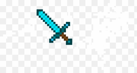 Diamond Sword Minecraft Pixel Art Maker - Graphic Design png