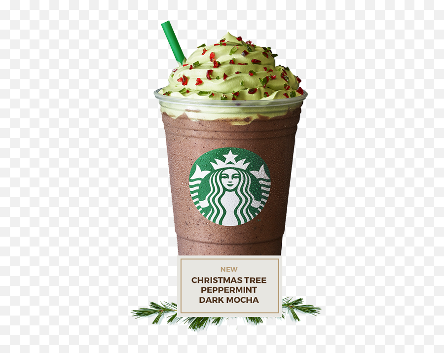 Download Hd Peppermint Mocha Starbucks Caffeine For Kids - Frappuccino Starbucks Coffee Png,Starbucks Coffee Png
