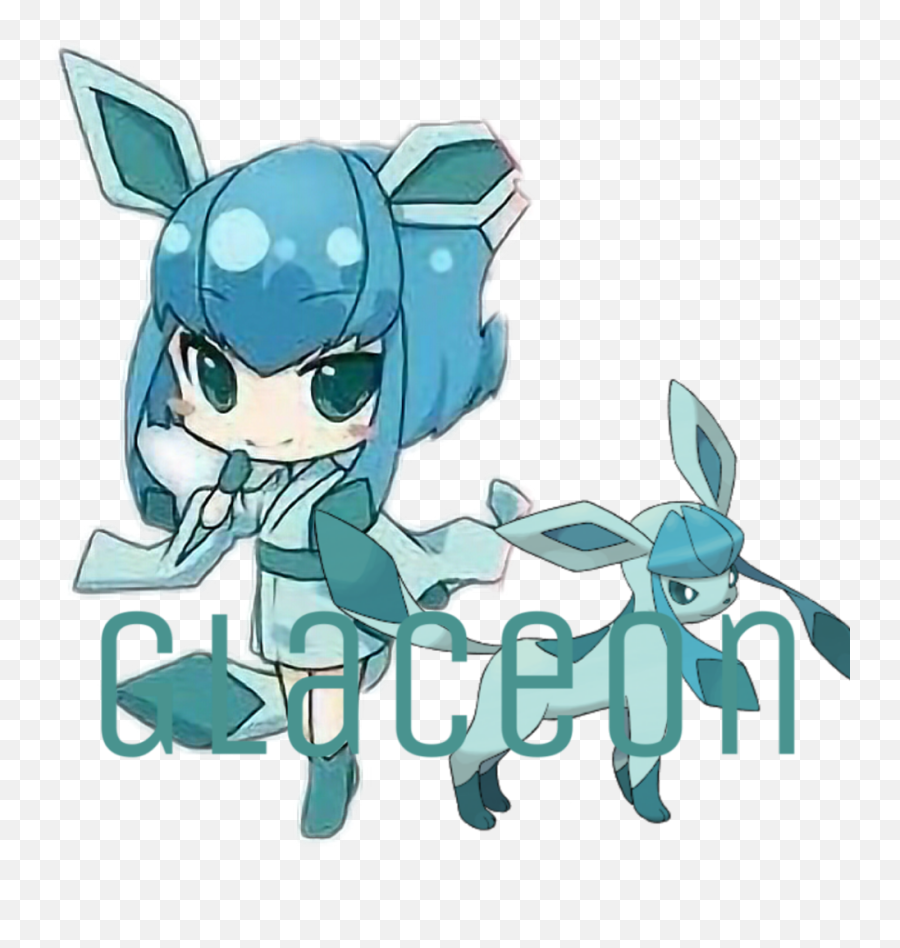 Glaceon Sticker - Pokemon Glaceon Png,Glaceon Png