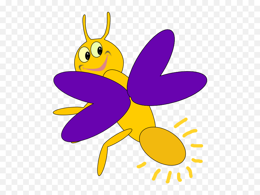Lightning Bug Clipart - Firefly Insect Clip Art Png,Firefly Png