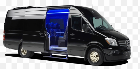 Mercedes Benz Sprinter 4 X 2 No Logo 2018 Black - 13 Passenger Mercedes Sprinter Png,Mercedes Benz Logo Transparent