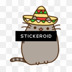Download Pusheen - Taco PNG Image with No Mexican