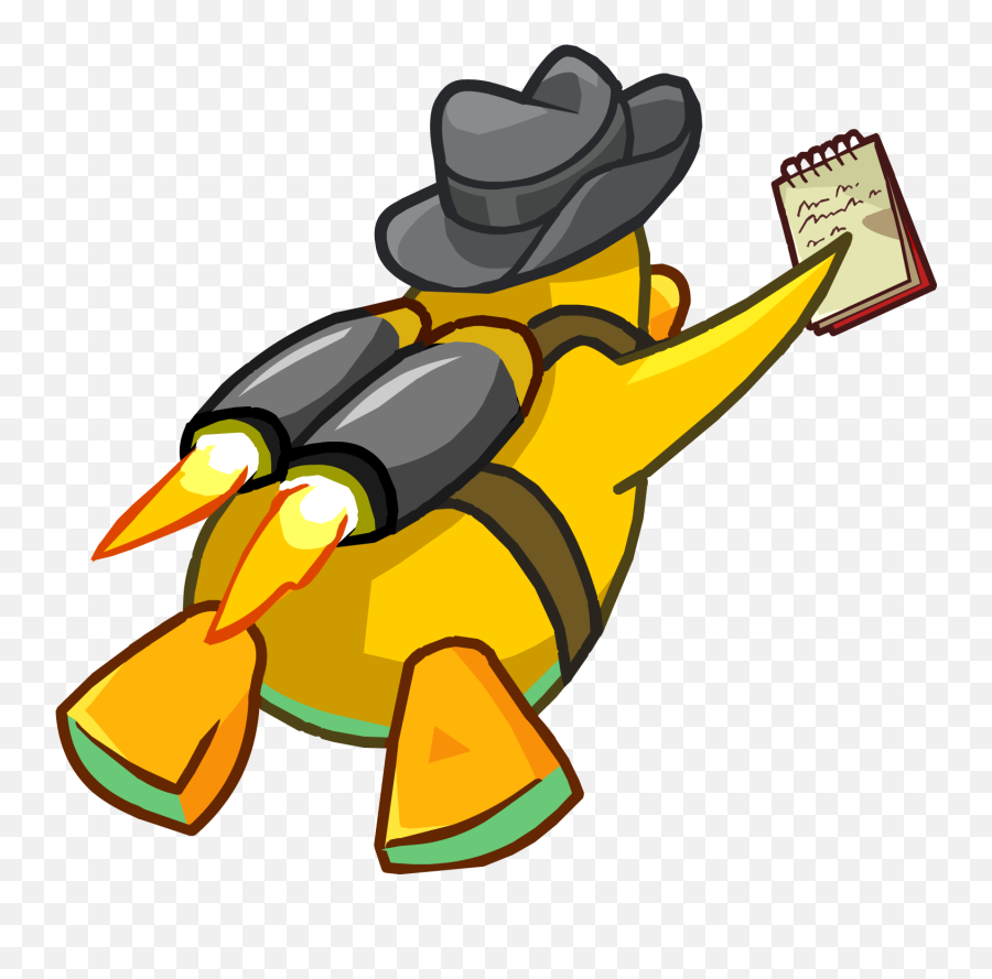 Jet Peck Penguin - Club Penguin Penguin Flying Png,Club Penguin Png