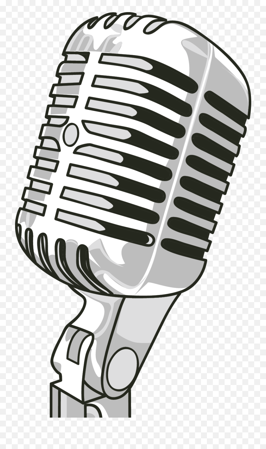 Radio Microphone Png - Mic Podcast Vector Png,Microphone Png