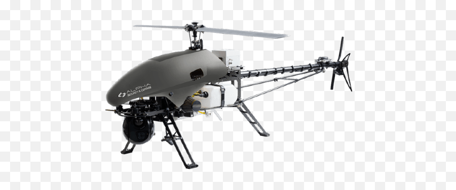 Alpha Security And Defense Tactical Unmanned Helicopters - Alpha 800 Png,Drone Transparent Background