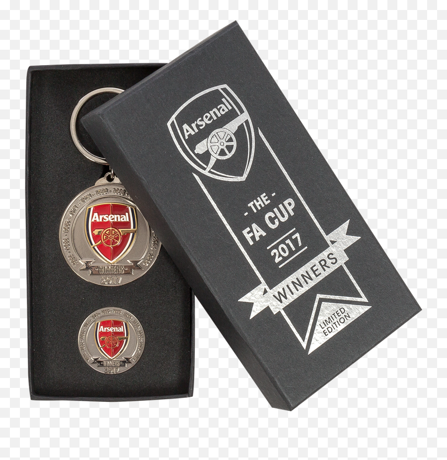 Fa Cup Winners Badge Keyring Set - Arsenal Png,Arsenal Logo Png