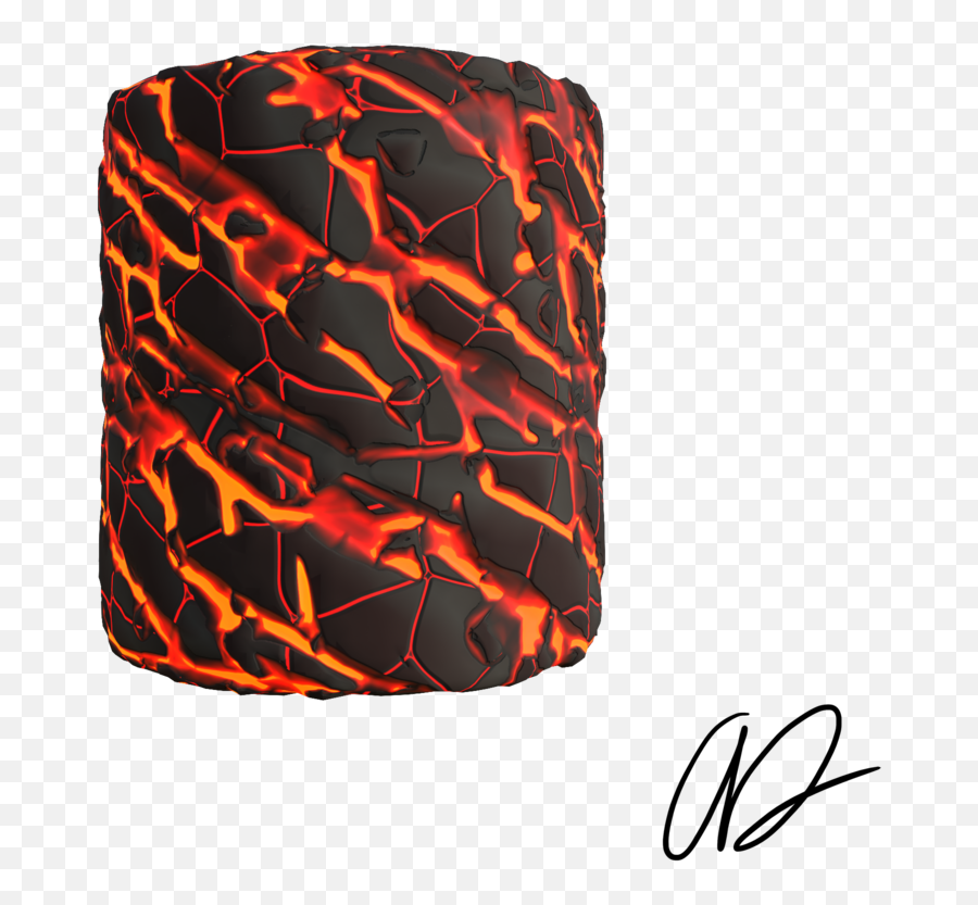 Stylized Lava 02 U2014 Andrew Suggs - Lampshade Png,Lava Png
