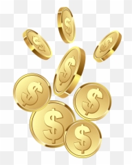 Coins Money Png Image - Transparent Background Clipart