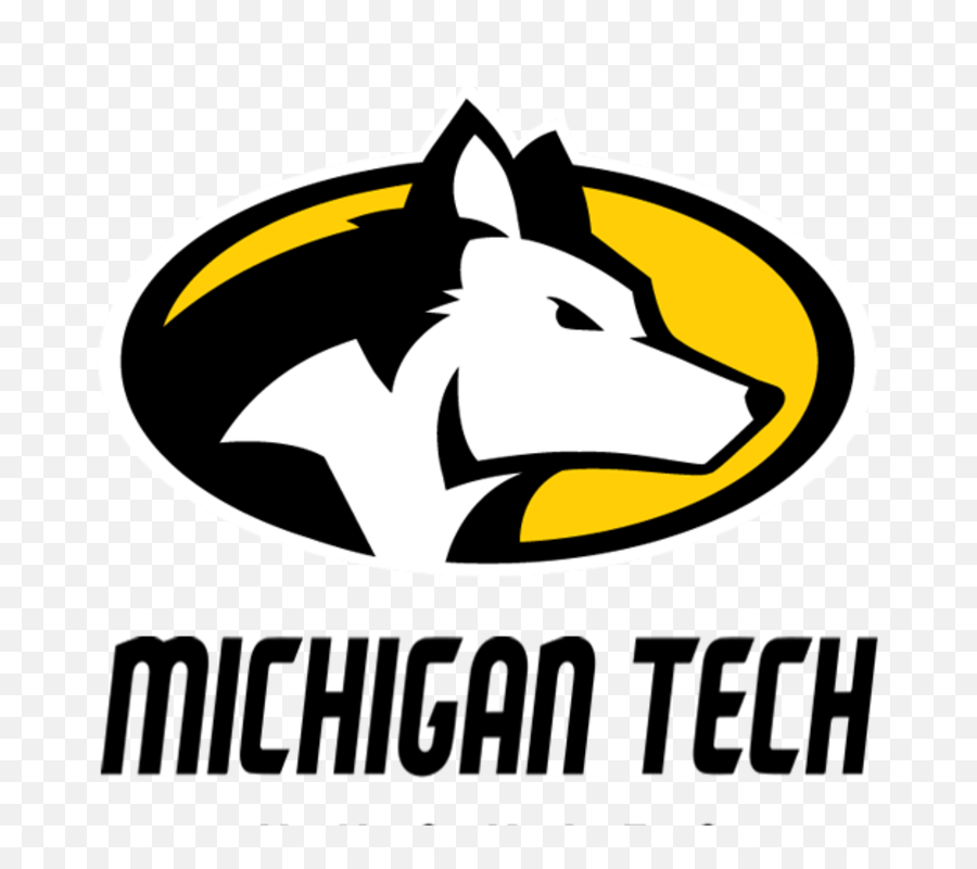 Download The Hillsdale College Chargers - Michigan Tech Logo Png,Michigan Outline Png
