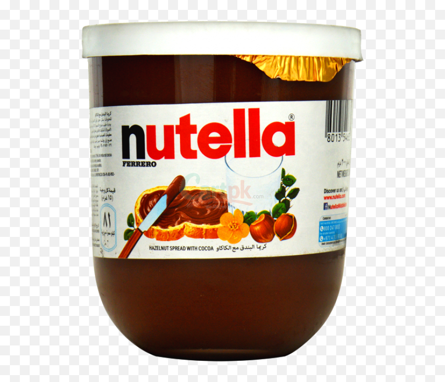 Nutella Chocolate Spread Hazelnut 200g - Nutella 1kg Png,Nutella Png