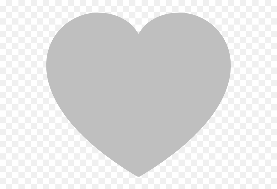 Black Heart Icon Png - Transparent Grey Heart Icon Png,Heart Icon Png