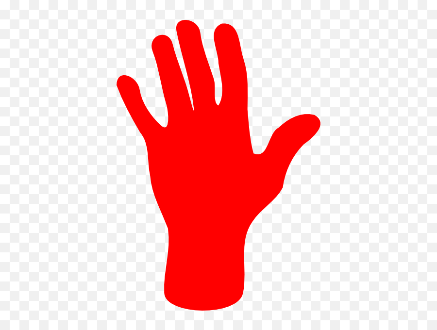 Download Red Handprint Png - Moscow Museum Of Modern Art,Handprint Png