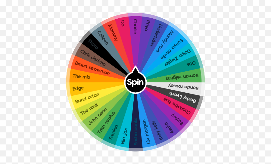 Who Is A Wwe Wrestler Spin The Wheel App - Circle Png,Braun Strowman Png