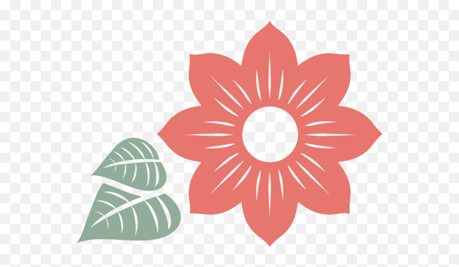 Free Online Flowers Blooming Flower Paper - Cut Vector For Sticker Flower Design Png,Flower Design Png