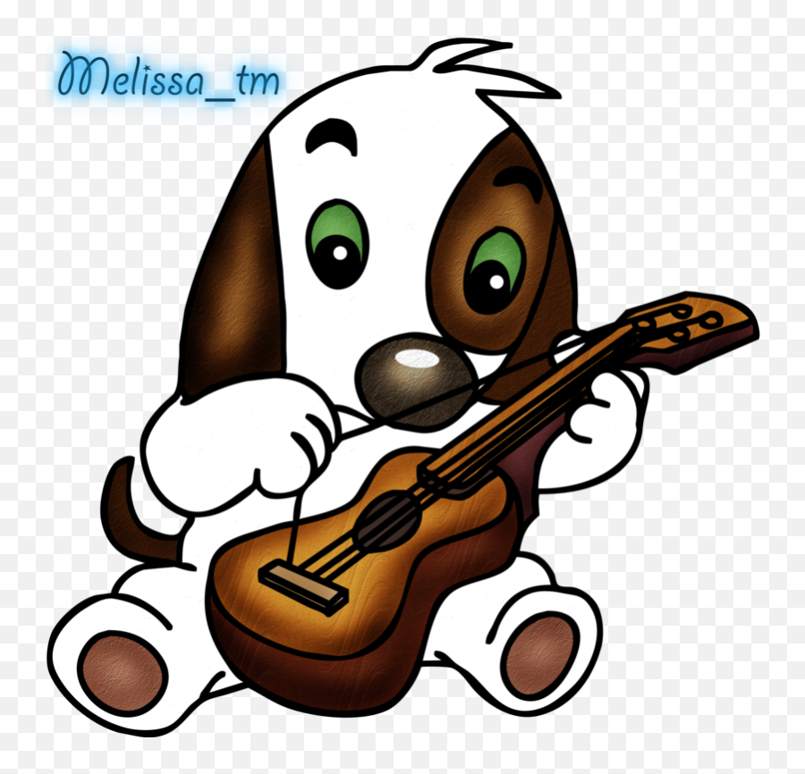 Guitar Pictures Clip Art - Clipartsco Cute Dog Playing Guitar Draw Png,Guitar Clipart Png