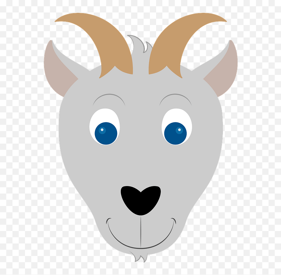 Goat Face Clipart Free Download Transparent Png Creazilla - Cartoon,Goat Head Png