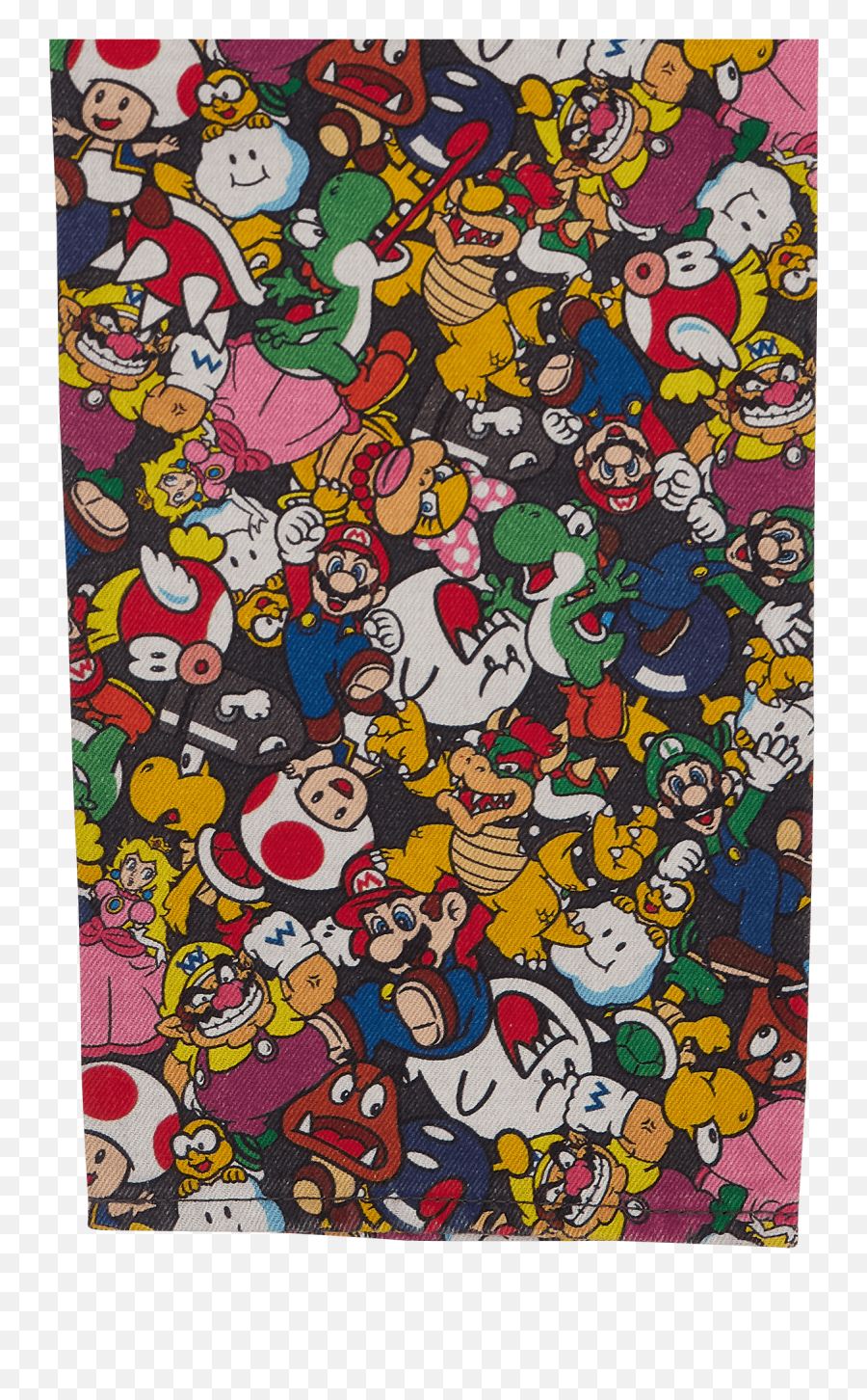 Super Mario Collage 501 Denim Pants - Mario Backgrounds Png,Paper Mario Transparent