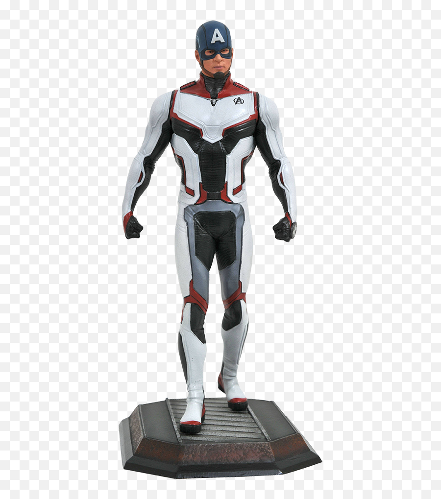 Marvel Avengers Gallery Statue Team Suit Captain America - Avengers Team Suit Costume Png,Avenge The Fallen Png
